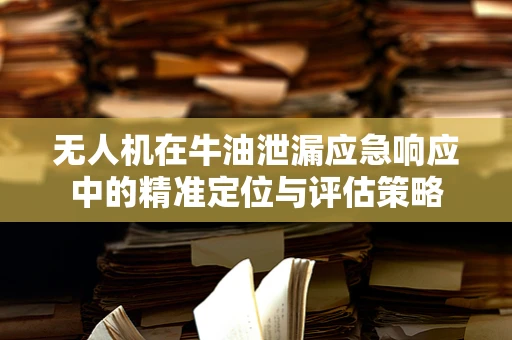 无人机在牛油泄漏应急响应中的精准定位与评估策略