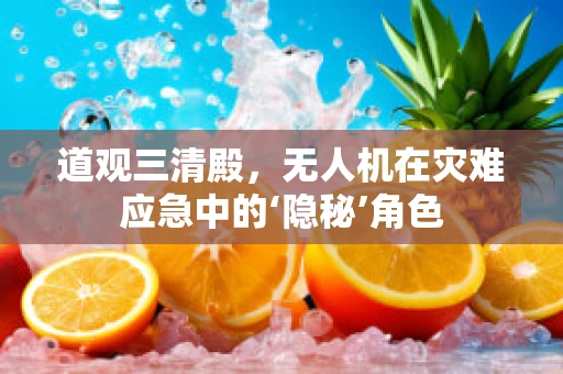 道观三清殿，无人机在灾难应急中的‘隐秘’角色