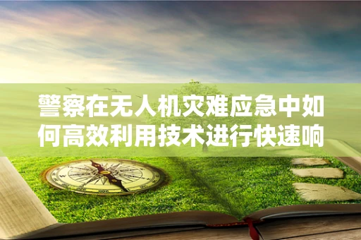 警察在无人机灾难应急中如何高效利用技术进行快速响应？