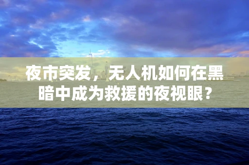 夜市突发，无人机如何在黑暗中成为救援的夜视眼？