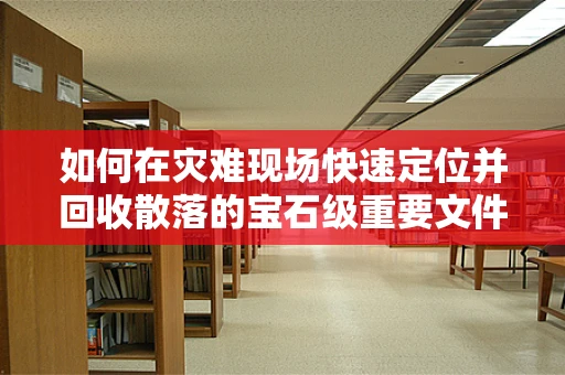 如何在灾难现场快速定位并回收散落的宝石级重要文件？