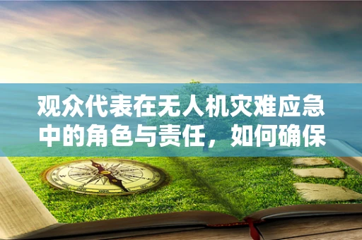 观众代表在无人机灾难应急中的角色与责任，如何确保安全与信息传递？