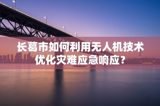 长葛市如何利用无人机技术优化灾难应急响应？