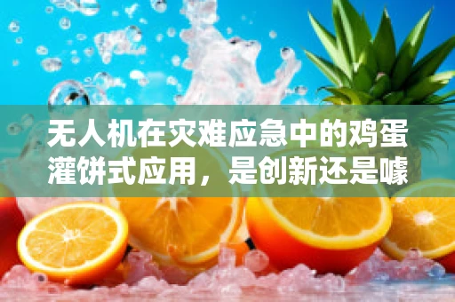 无人机在灾难应急中的鸡蛋灌饼式应用，是创新还是噱头？