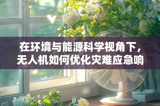 在环境与能源科学视角下，无人机如何优化灾难应急响应的能源效率？