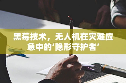 黑莓技术，无人机在灾难应急中的‘隐形守护者’