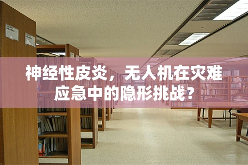 神经性皮炎，无人机在灾难应急中的隐形挑战？