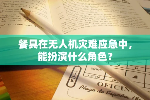 餐具在无人机灾难应急中，能扮演什么角色？