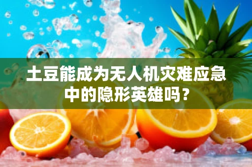 土豆能成为无人机灾难应急中的隐形英雄吗？